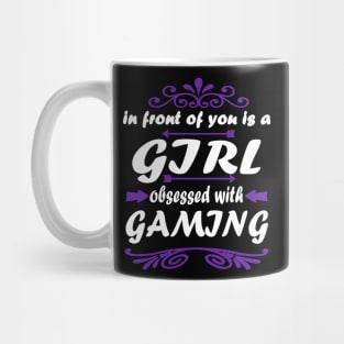 Gaming e-sport gambling girls team saying Mug
